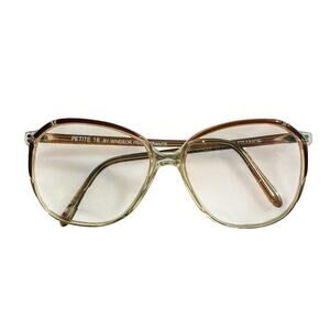 Vintage Petite 16 by Windsor Bifocal Glasses made in France Gradient Frame
